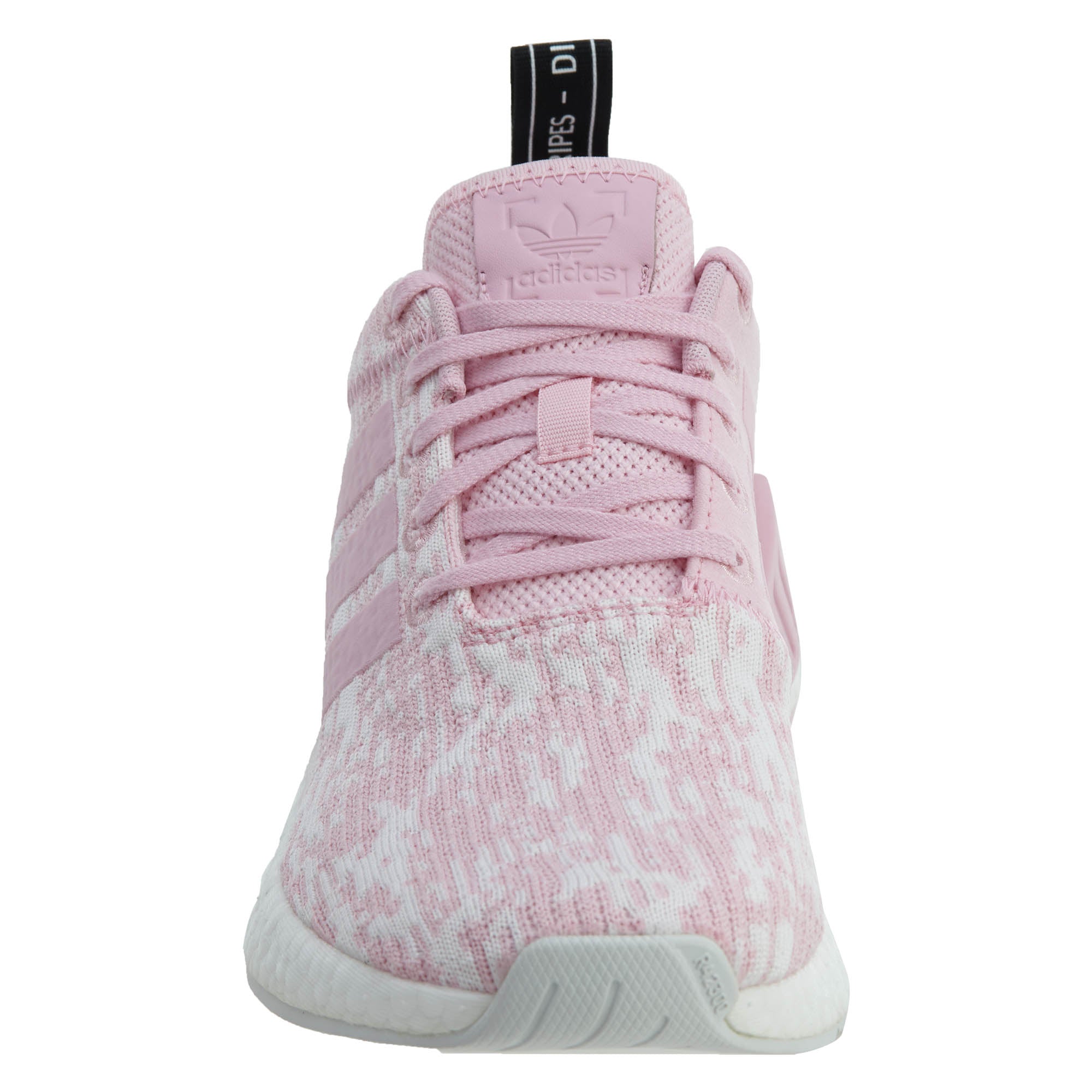 Adidas NMD R2 Wonder Pink Black PrimeKnit Boost Womens Style :BY9315