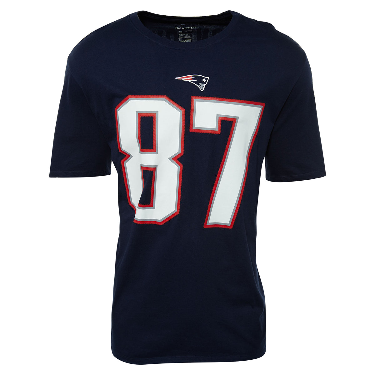 Nike New England Patriots Rob Gronkowski Player Pride Name &amp; Number T-shirt Mens Style : 709850