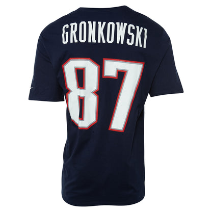 Nike New England Patriots Rob Gronkowski Player Pride Name &amp; Number T-shirt Mens Style : 709850
