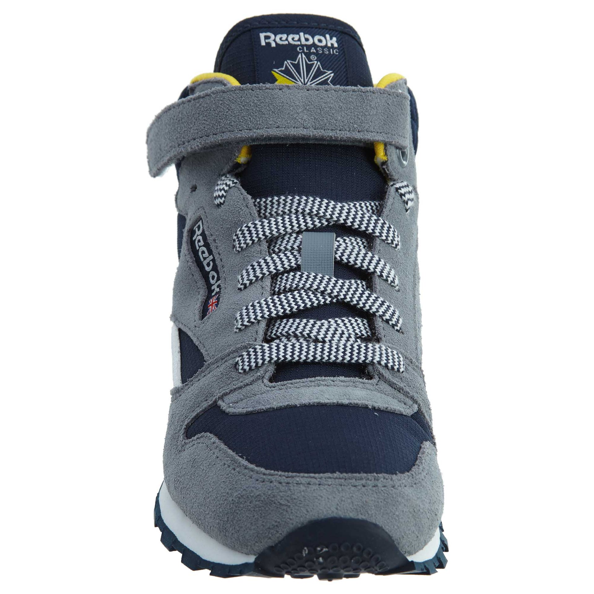 Reebok Classic Leather Mid Strap Little Kids Style : Bs5610