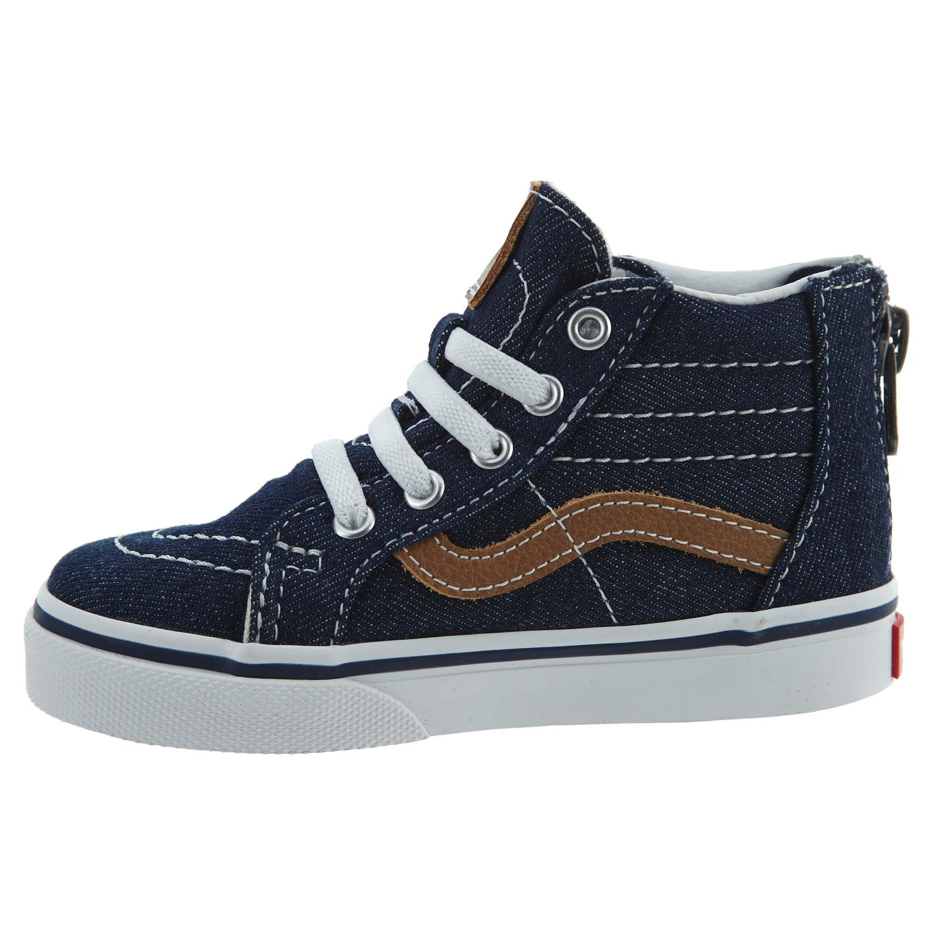 Vans Sk8hi Zip (Denim C&l) Toddlers Style : Vn0a32r3