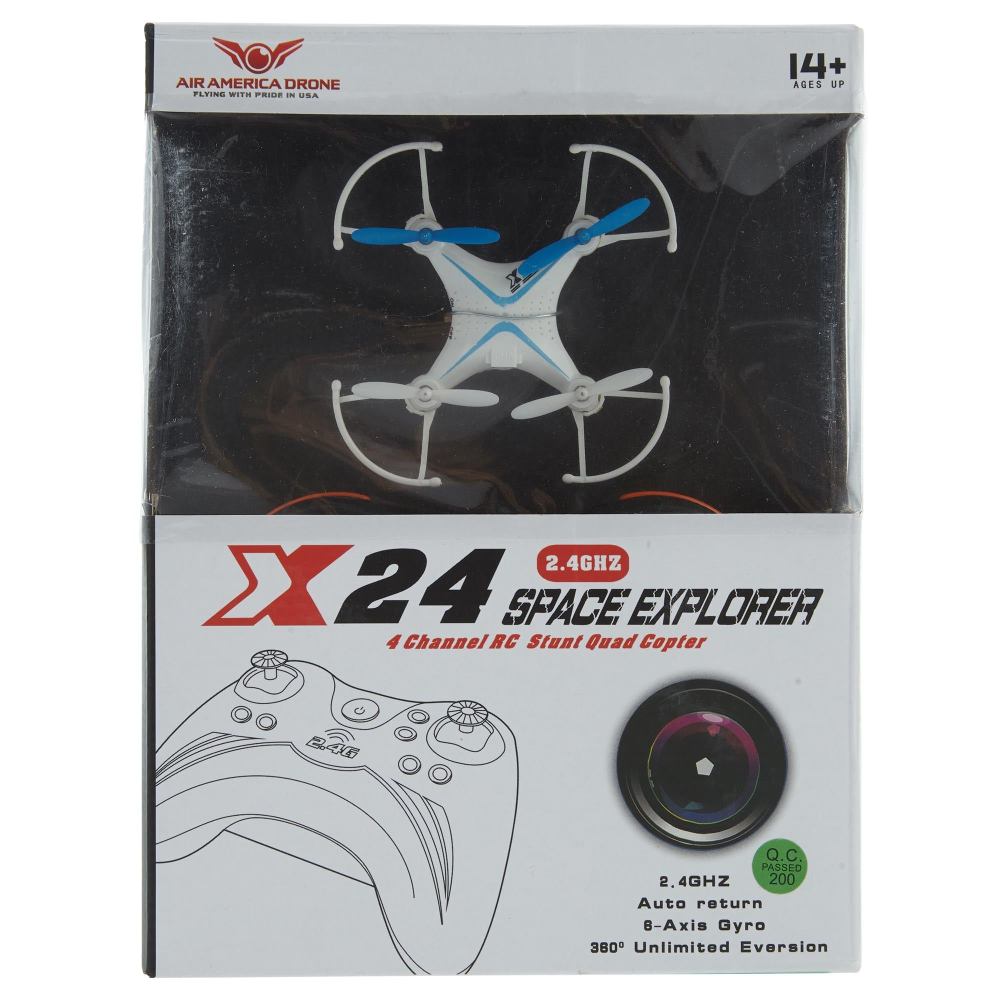 Air America Drone Space Explorer Not Applicable Style : X24