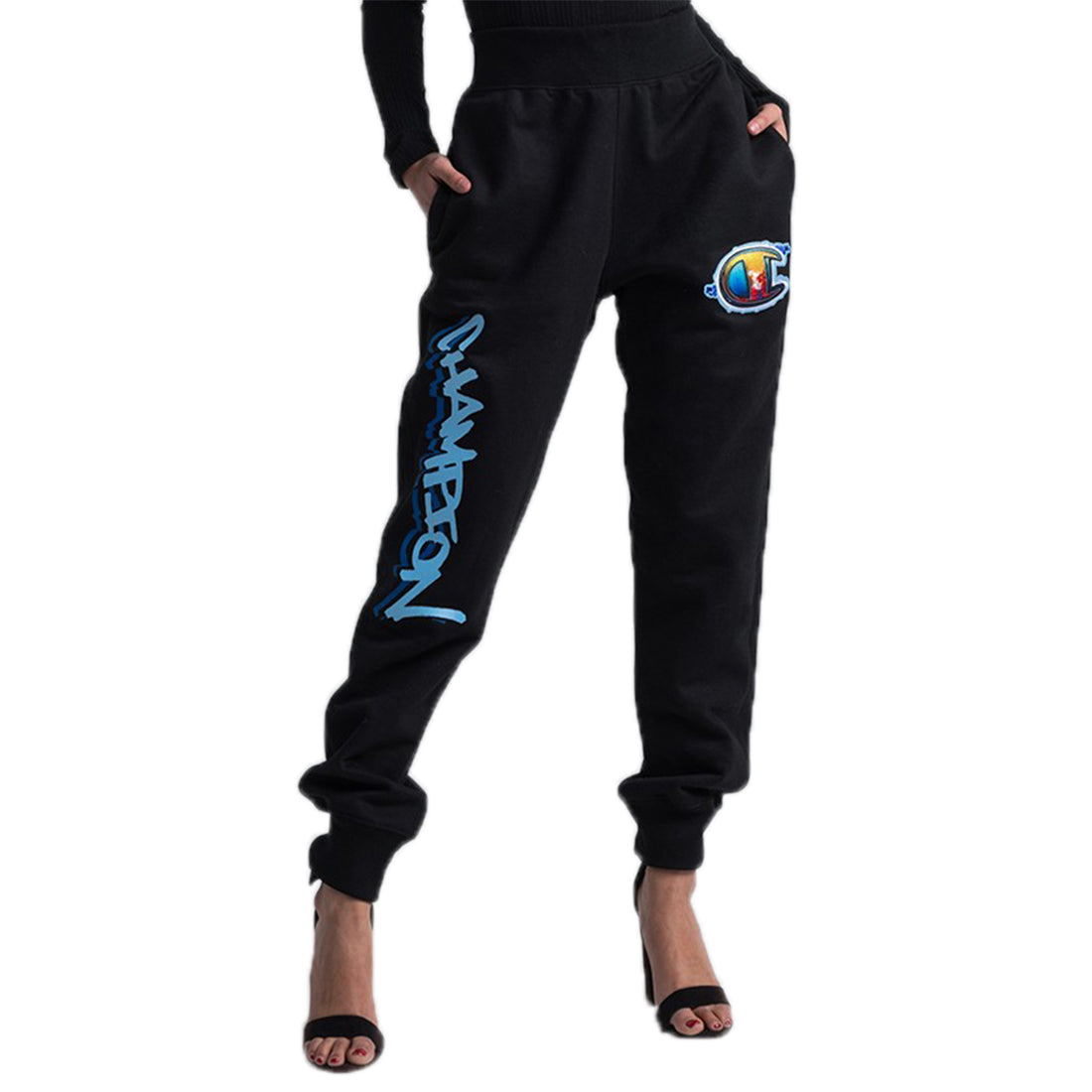 Champion Printed Graphic "C" Logo Sweatpant Mens Style : Gf01y07158