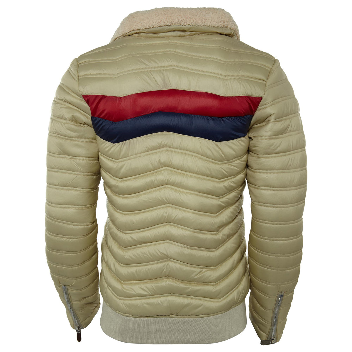 Robert Phillipe Stylish Wool Collar Puffer Jacket Mens Style : Mjn08