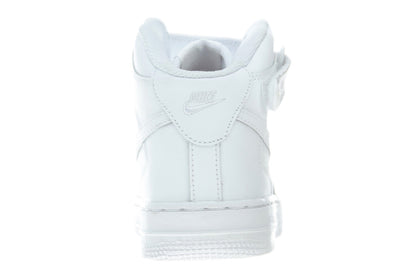 Nike Air Force 1 Mid PS Shoes Retro High Top Trainers White Boys / Girls Style :314196