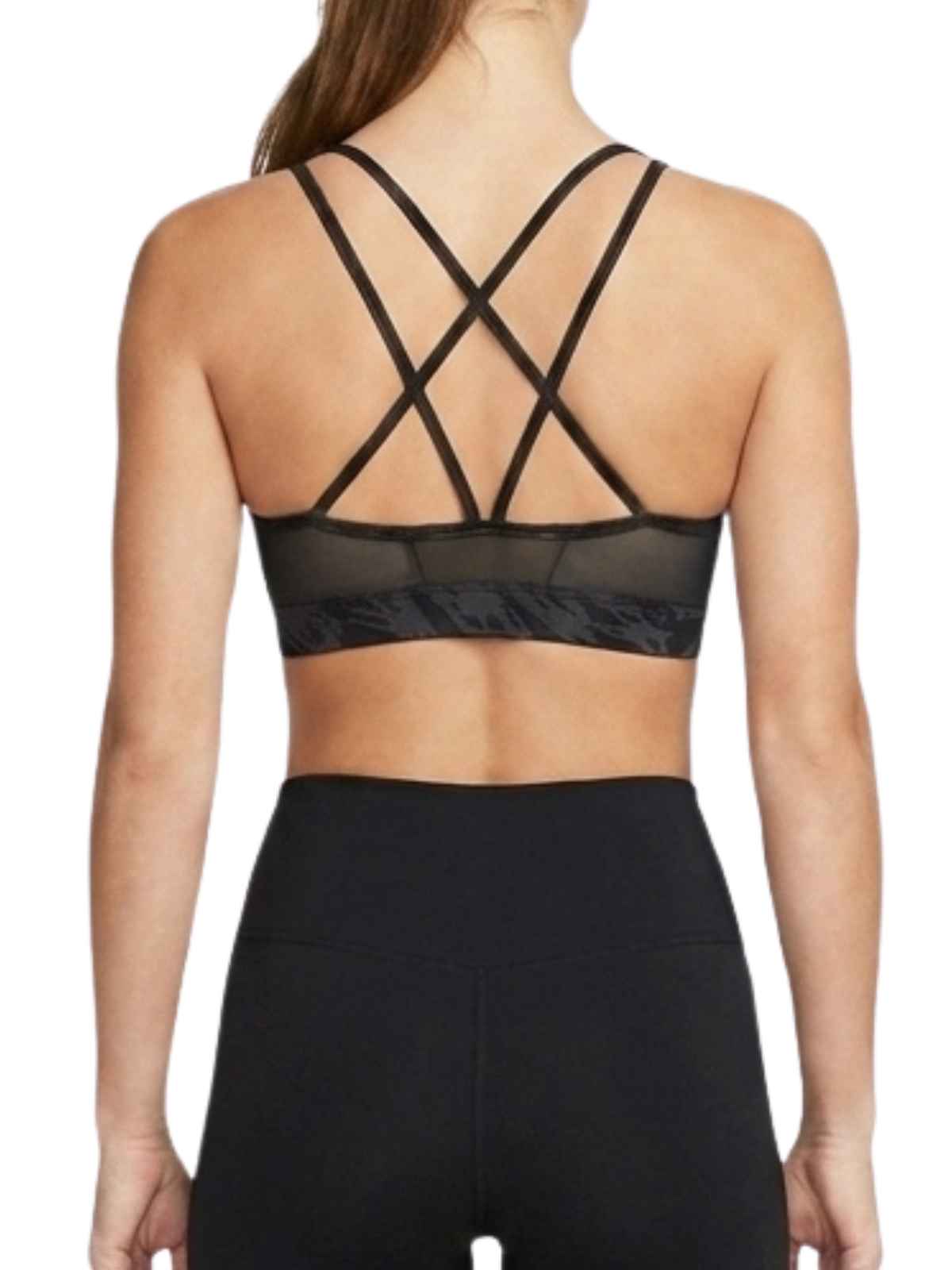 Nike Sports Bra For Women W Nk Df Ic Swsh Strpy Womens Style : Dq5419