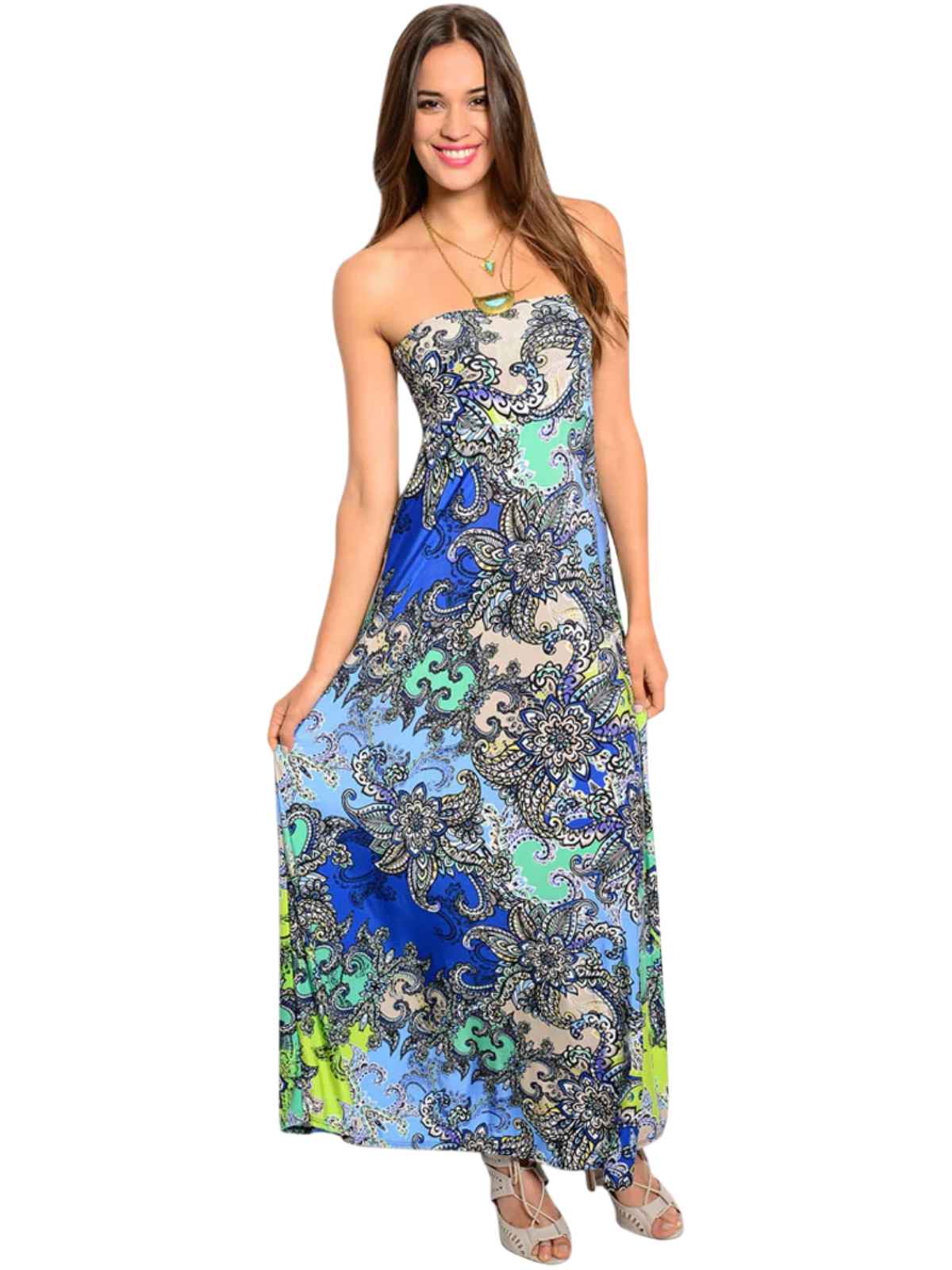Giorgio West (New) Long Skirt Dress Womens Style : Cn237627