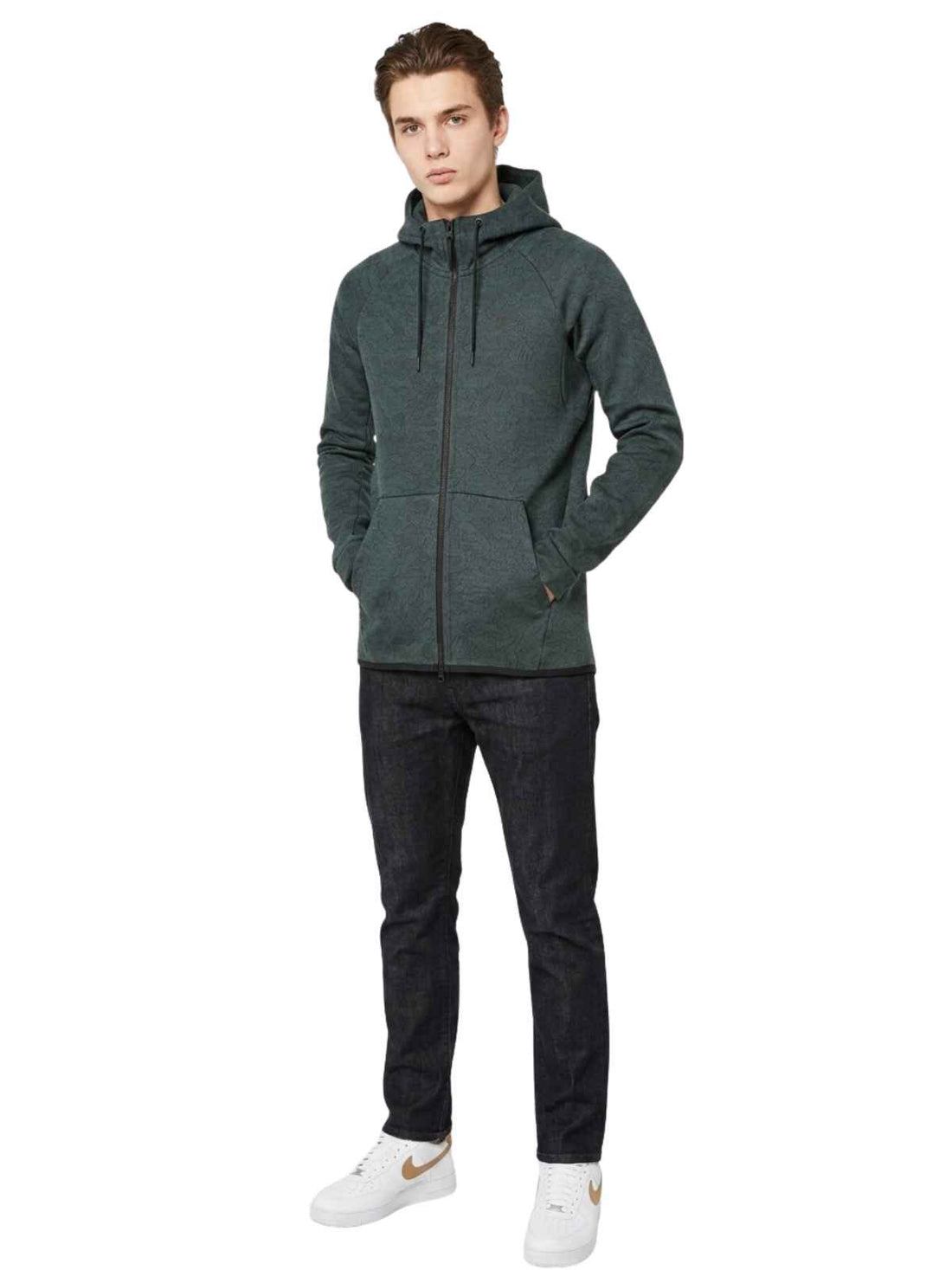Nike Tech Fleece Full-zip Jacquard Hoodie Mens Style : 863814
