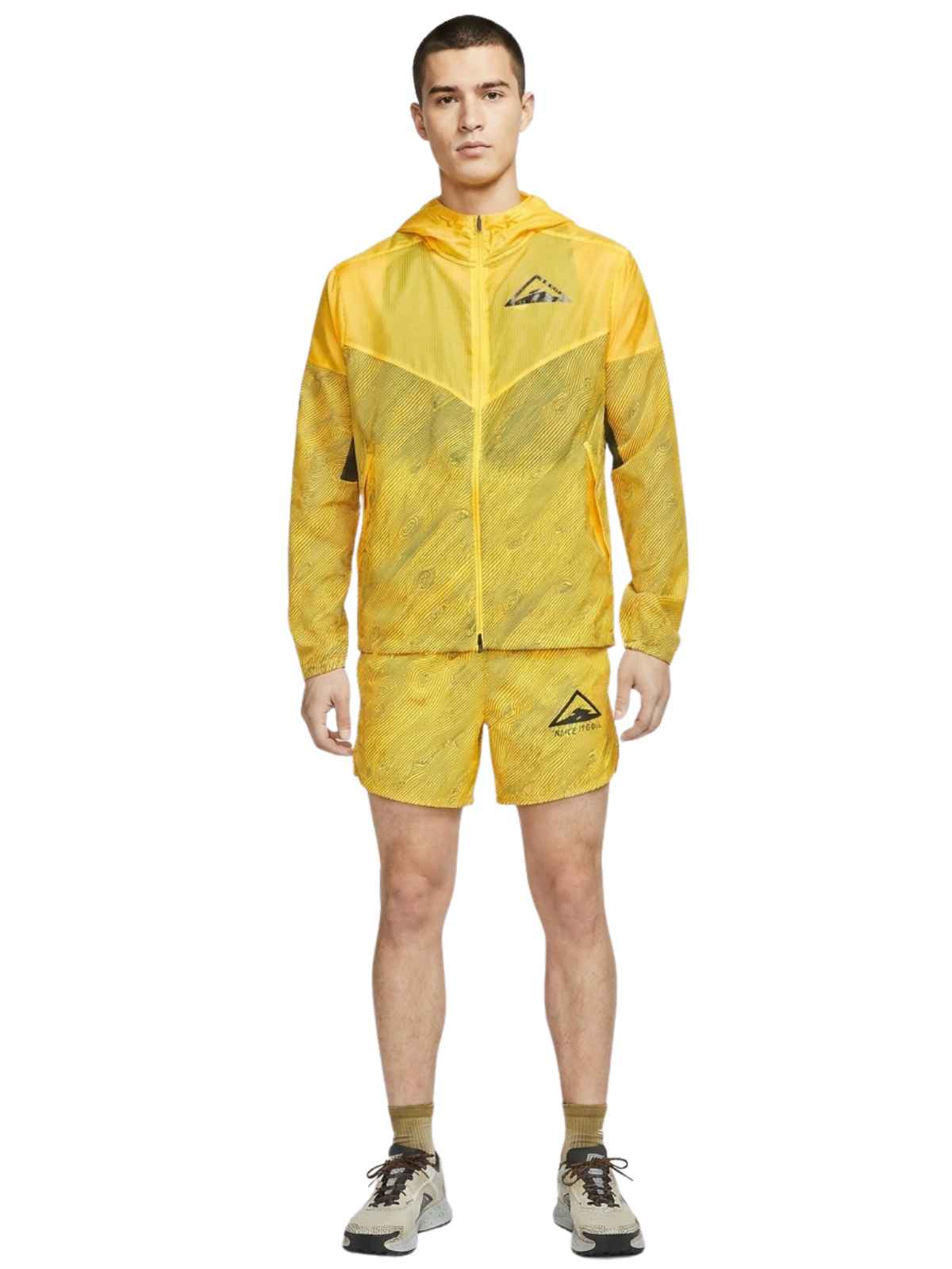 Nike Windrunner Hooded Trail Running Jacket Mens Style : Cq7961