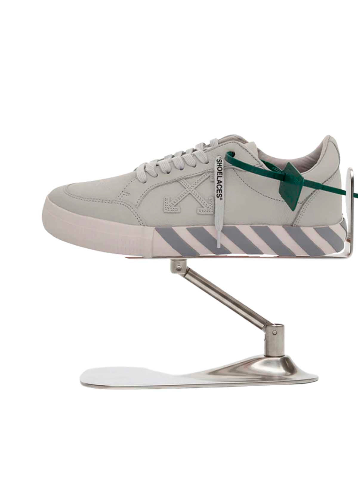 Off-white Low Vulcanized Calf Leather Mens Style : Omia085c99lea0010