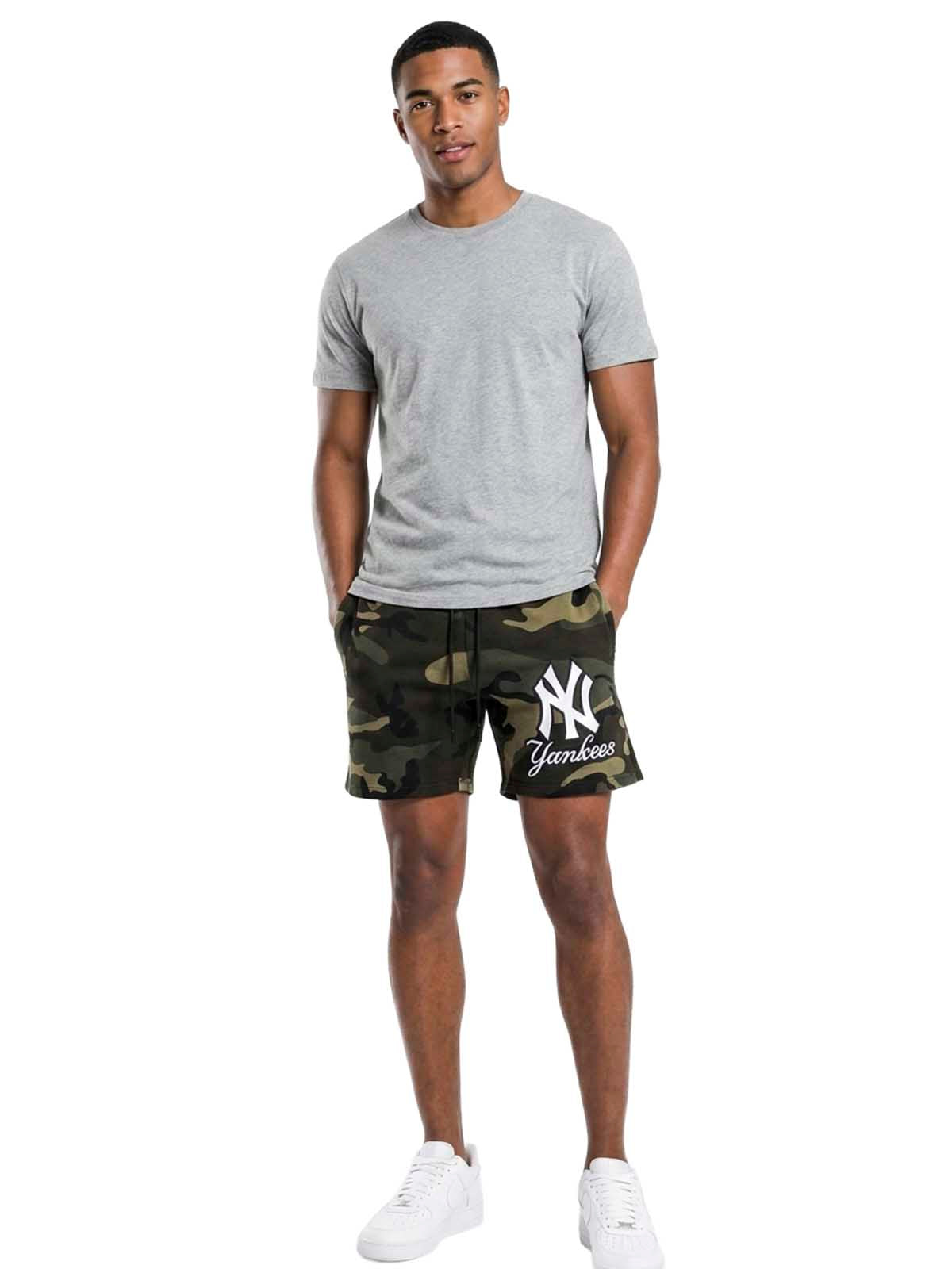 Pro Standard Yankees Stacked Logo Short Mens Style : Lny332598