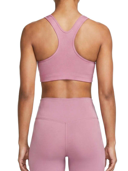 Nike Swoosh Medium-support Non-padded Sports Bra (Plus Size) Womens Style : Bq0973