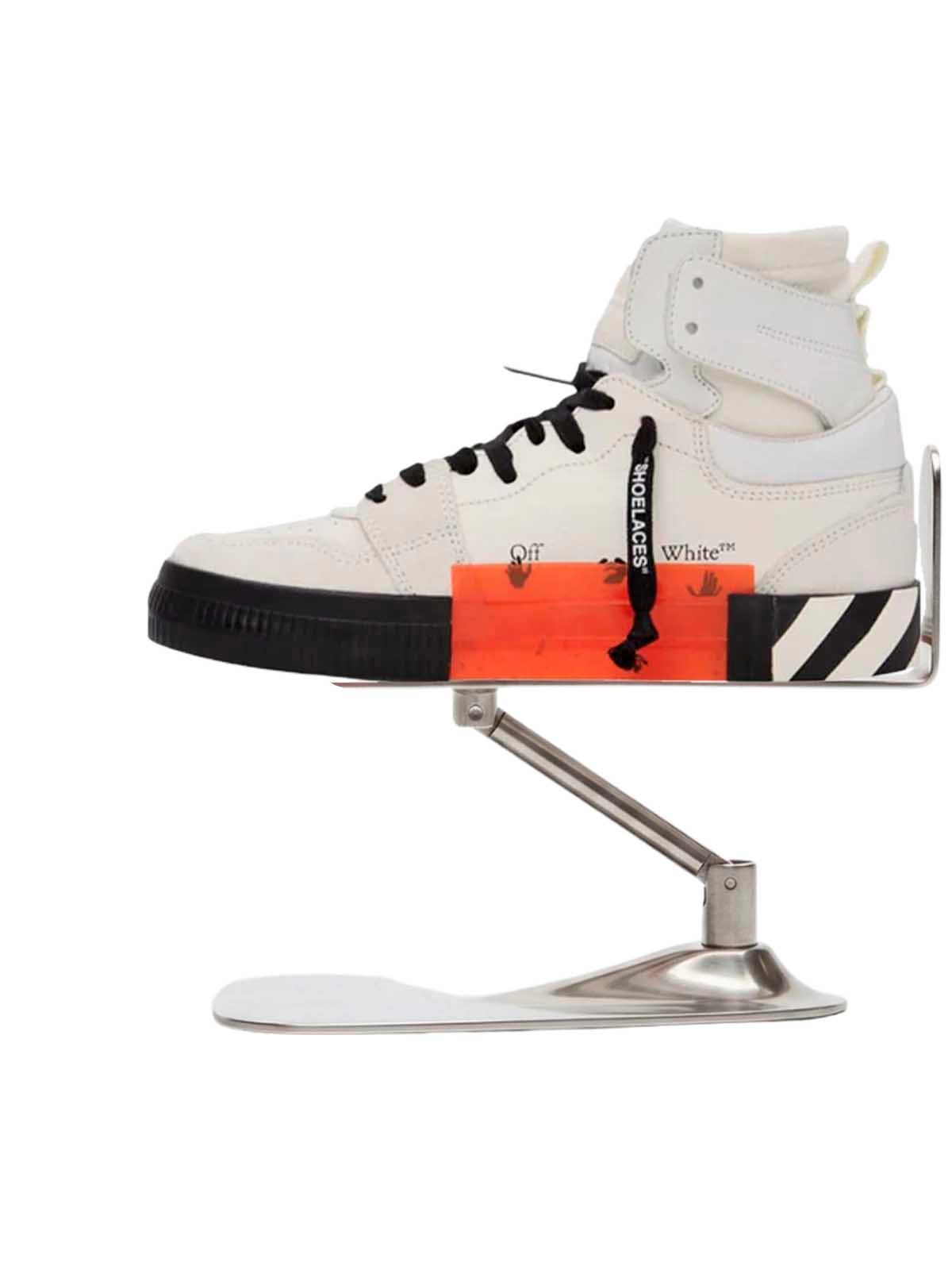 Off-white High Top Vulcanized Leather Mens Style : Om1a225c99lea0010