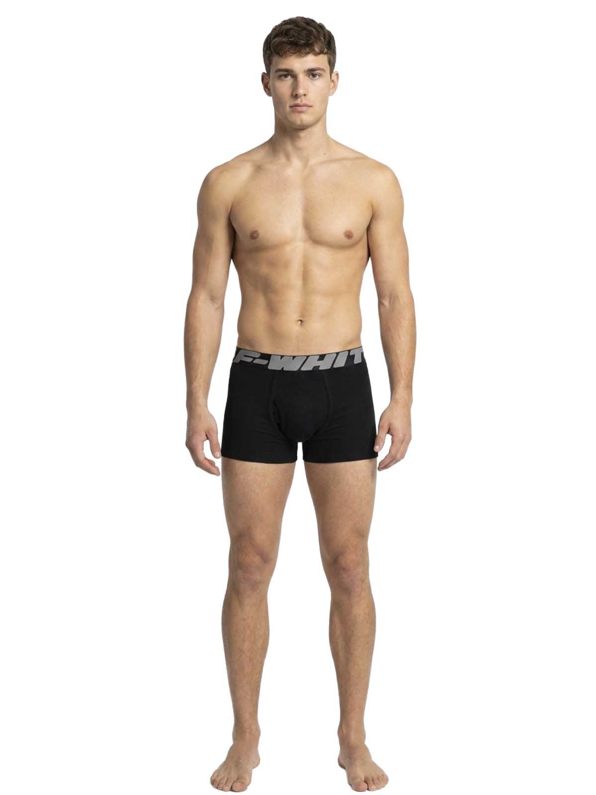 Off-white In Dust Triple Pack Boxer Mens Style : Omua001c99fab0010