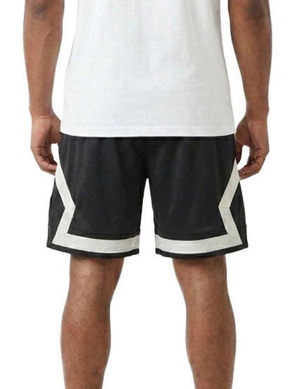 Smoke Rise Perforated Pu Fashion Short Mens Style : Ps22285