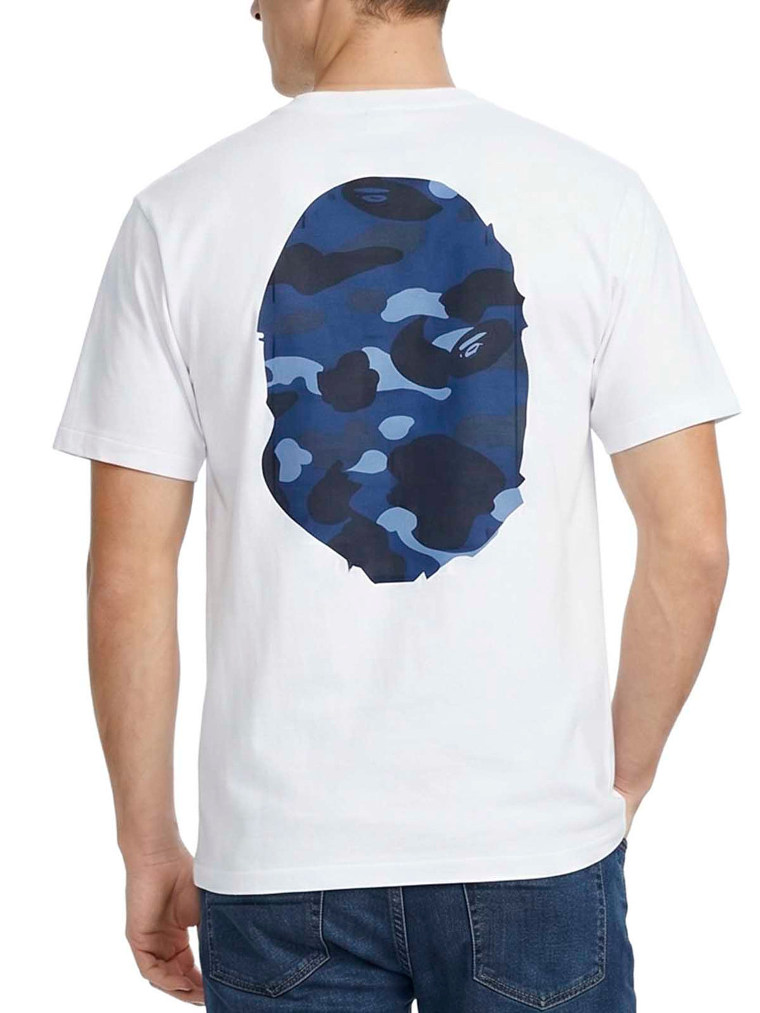Bape Color Camo Big Ape Head T-shirt Mens Style : 983587