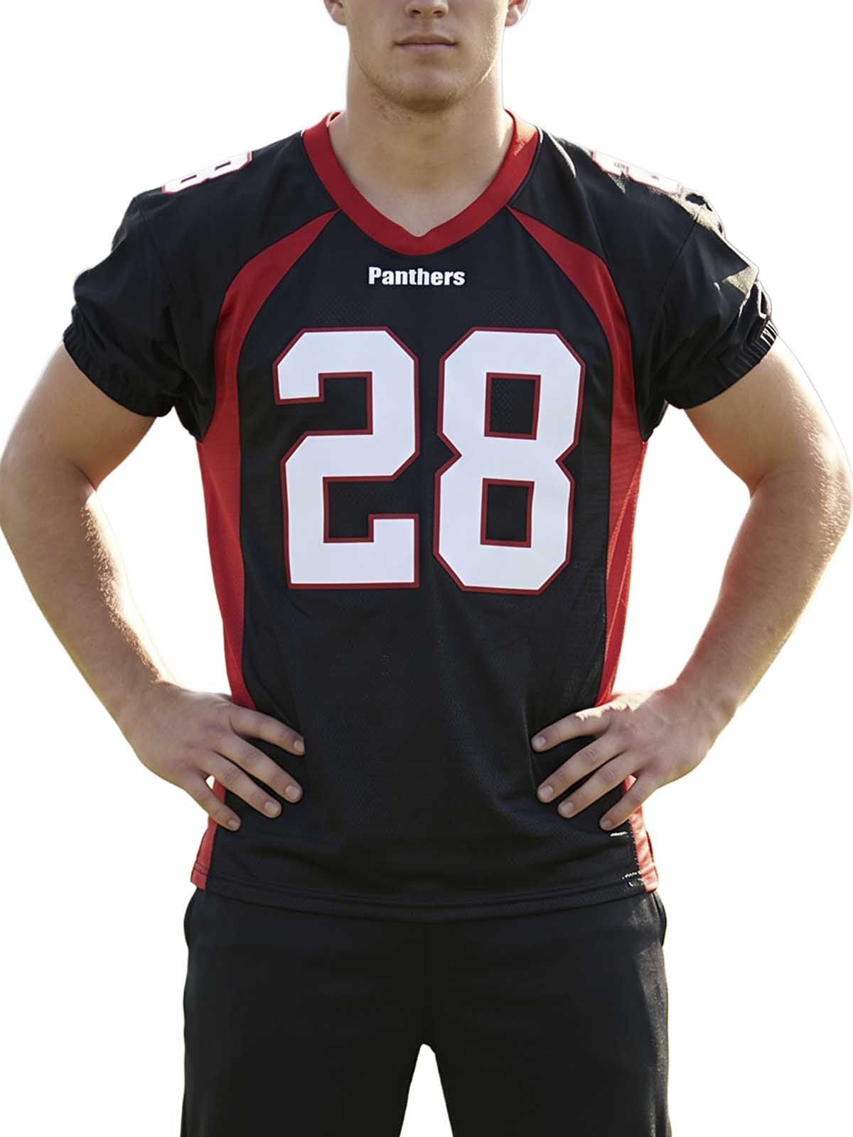 Teamwork Wild Horse Steelmesh Short Sleeve Elastic Sleeve Gathers Football Jersey Mens Style : 1323
