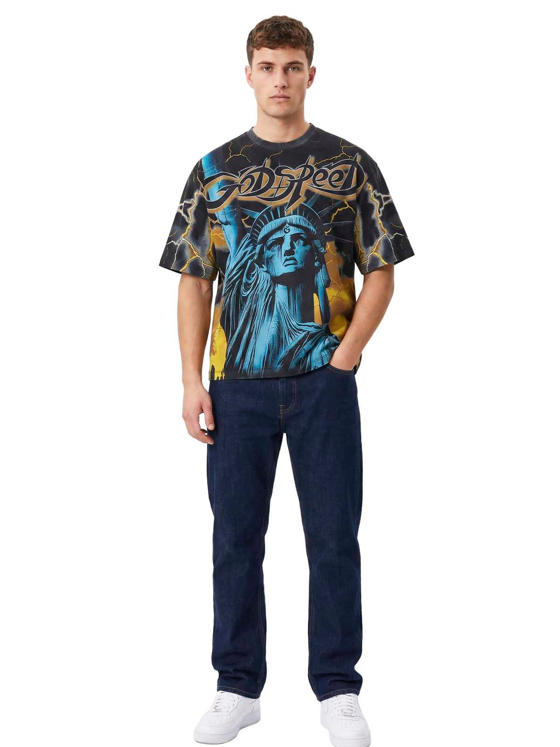 God Speed Voltage Tee Mens Style : Gs-vt