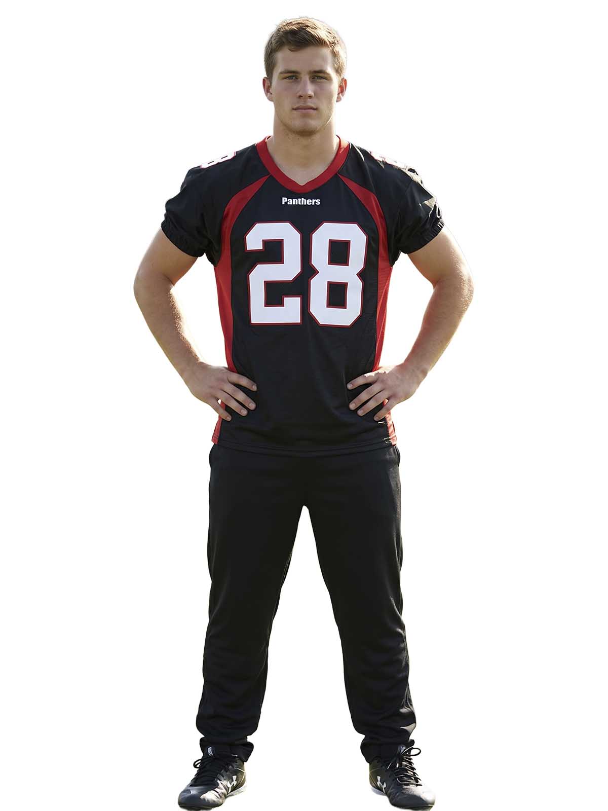 Teamwork Wild Horse Steelmesh Short Sleeve Elastic Sleeve Gathers Football Jersey Mens Style : 1323