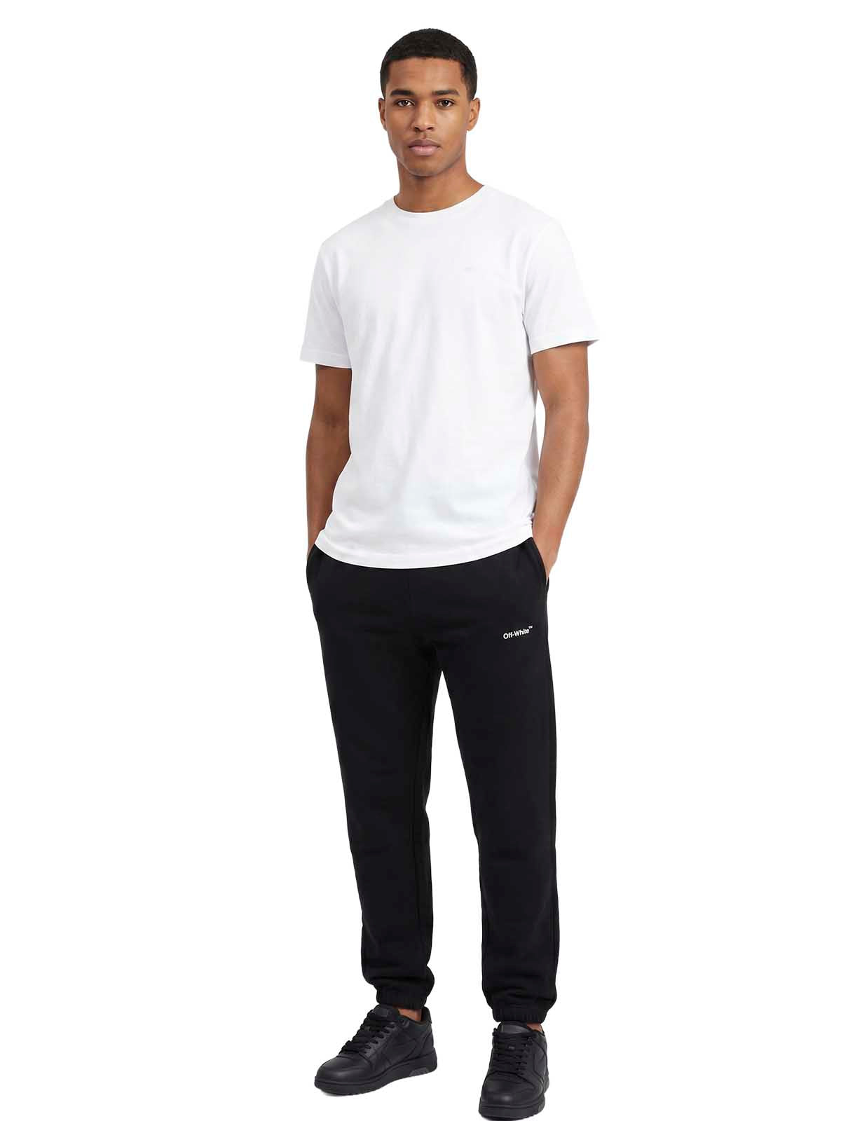 Off-white Tornado Arrow Slim Sweatpant Mens Style : Omch029f21fle0031084