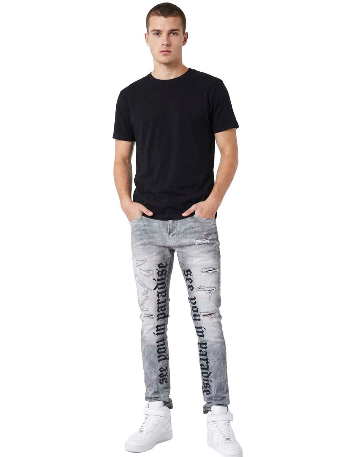 Jordan Craig Martin Stacked - See You In Paradise Denim  Mens Style : Jtf1154