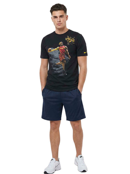 Nike Dry-fit Basketball Graphic Tee Mens Style : 589457-010