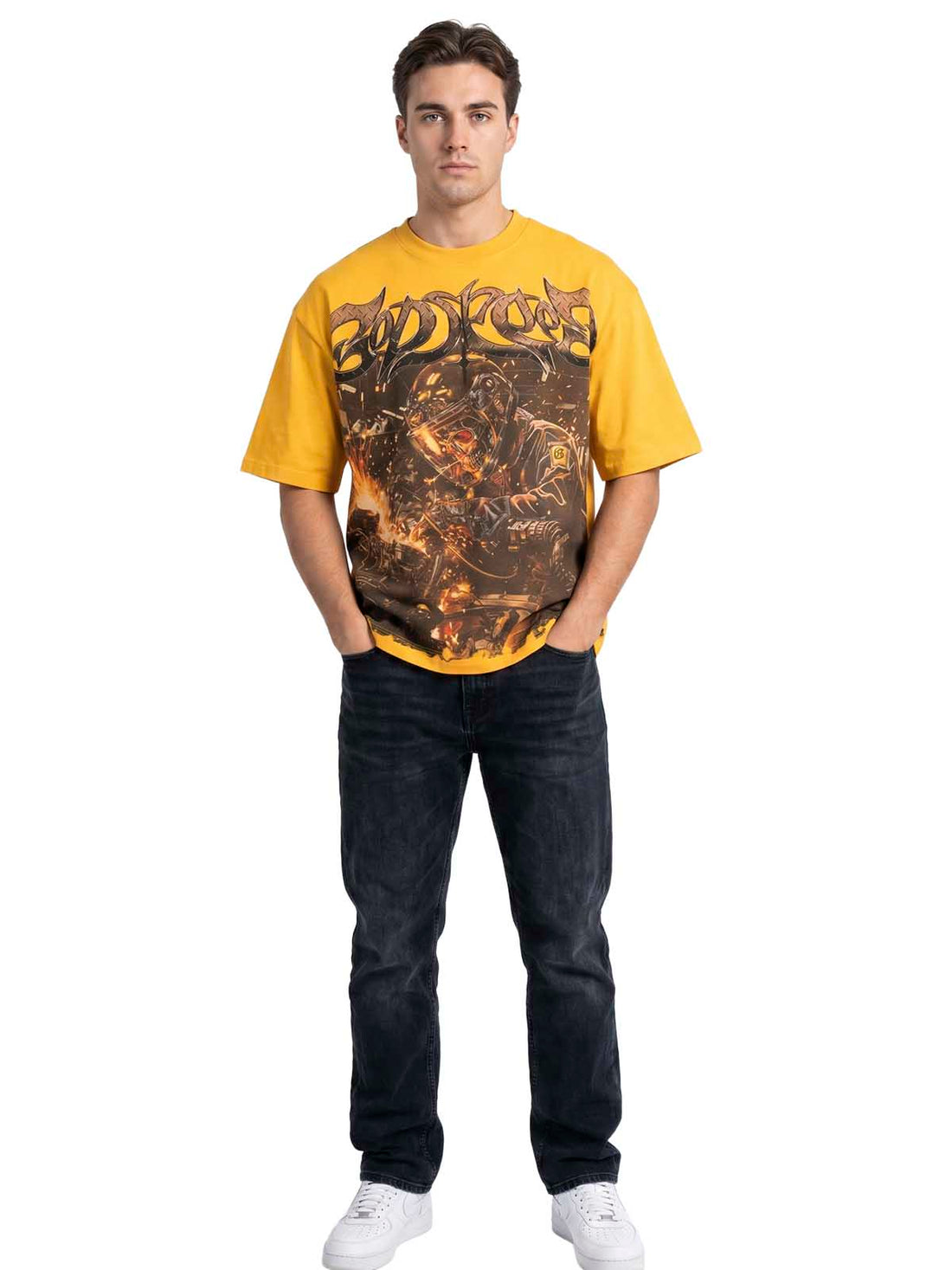 God Speed Steel Sharpens Steel Tee Mens Style : Gs-ssst