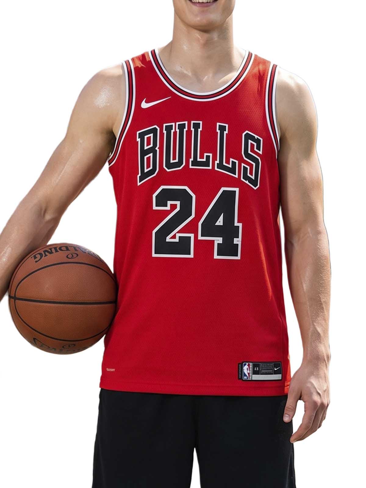 Nike Zach Lavine Bulls Icon Edition 2020 Nba Swingman Jersey Mens Style : Cw3660