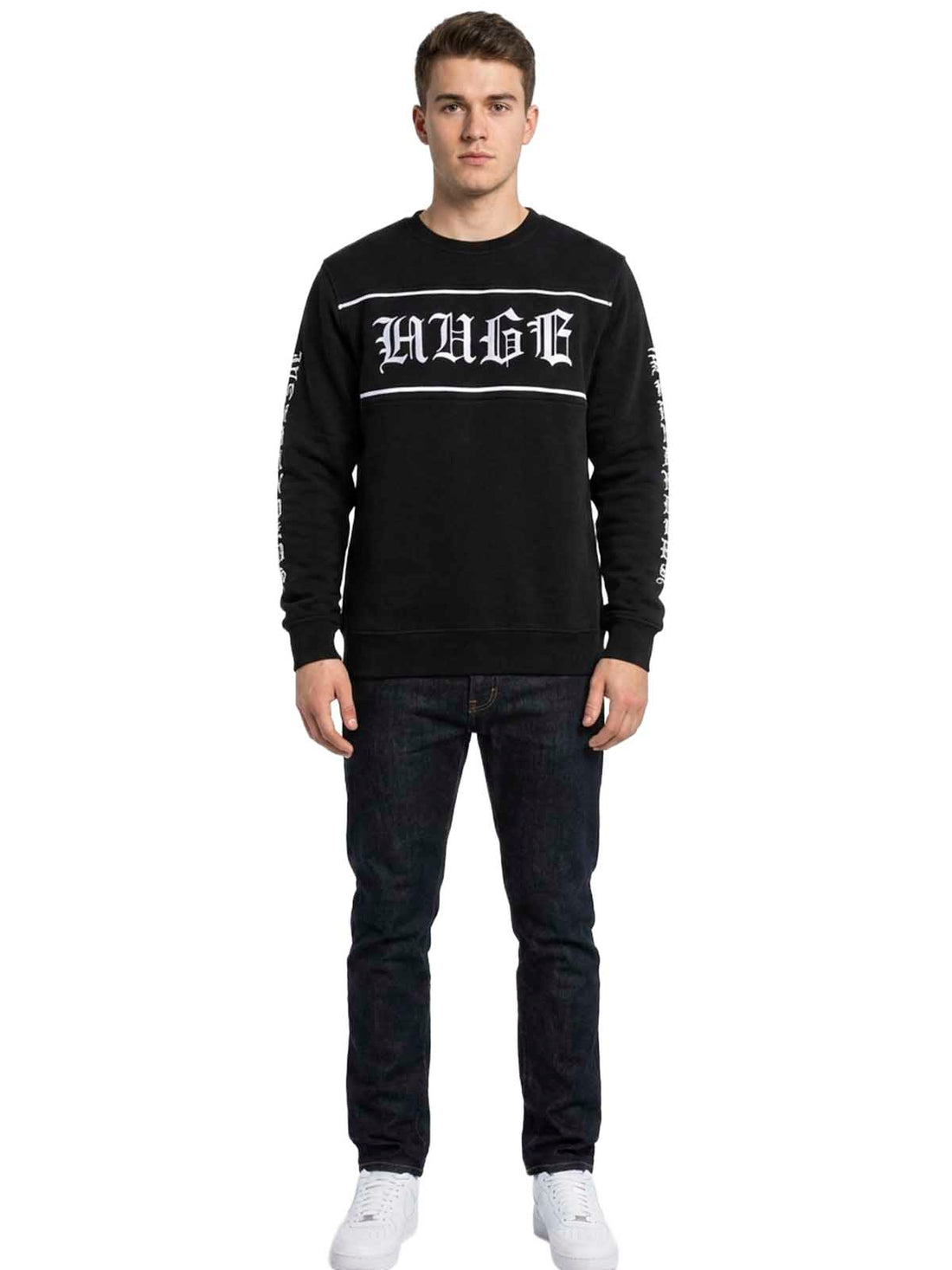 The Hundreds Fleece Crewneck Pullover Sweatshirt Mens Style : RN120720