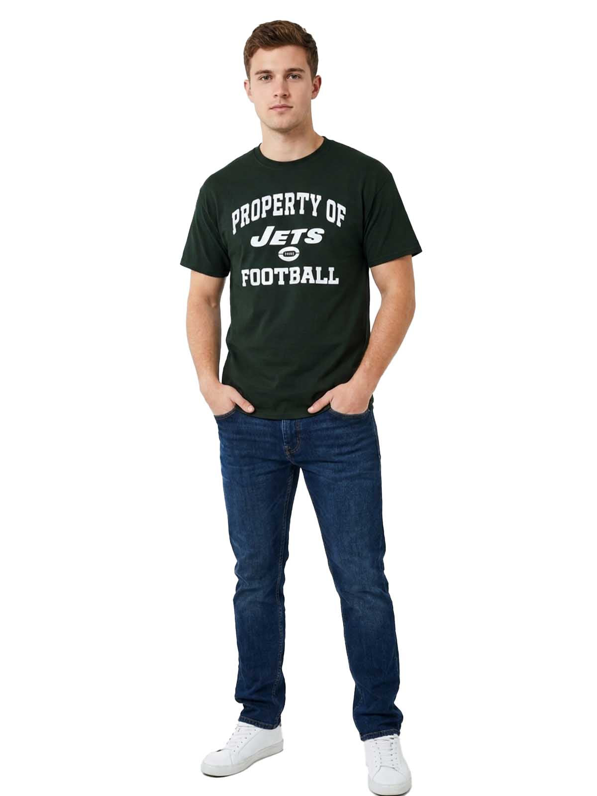 Gildan Jets Football Ultra Cotton Crewneck T-shirt Mens Style : 2000Jets