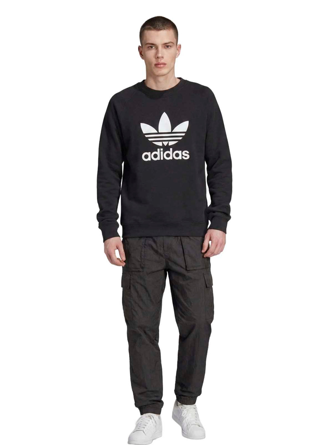 Adidas Trefoil Crewneck Sweatshirt Mens Style : Im4500