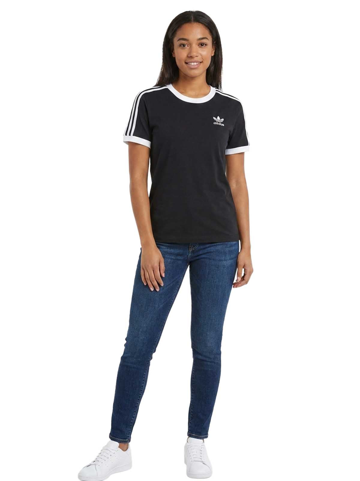 Adidas 3 Stripe Tee Womens Style : Ed7482