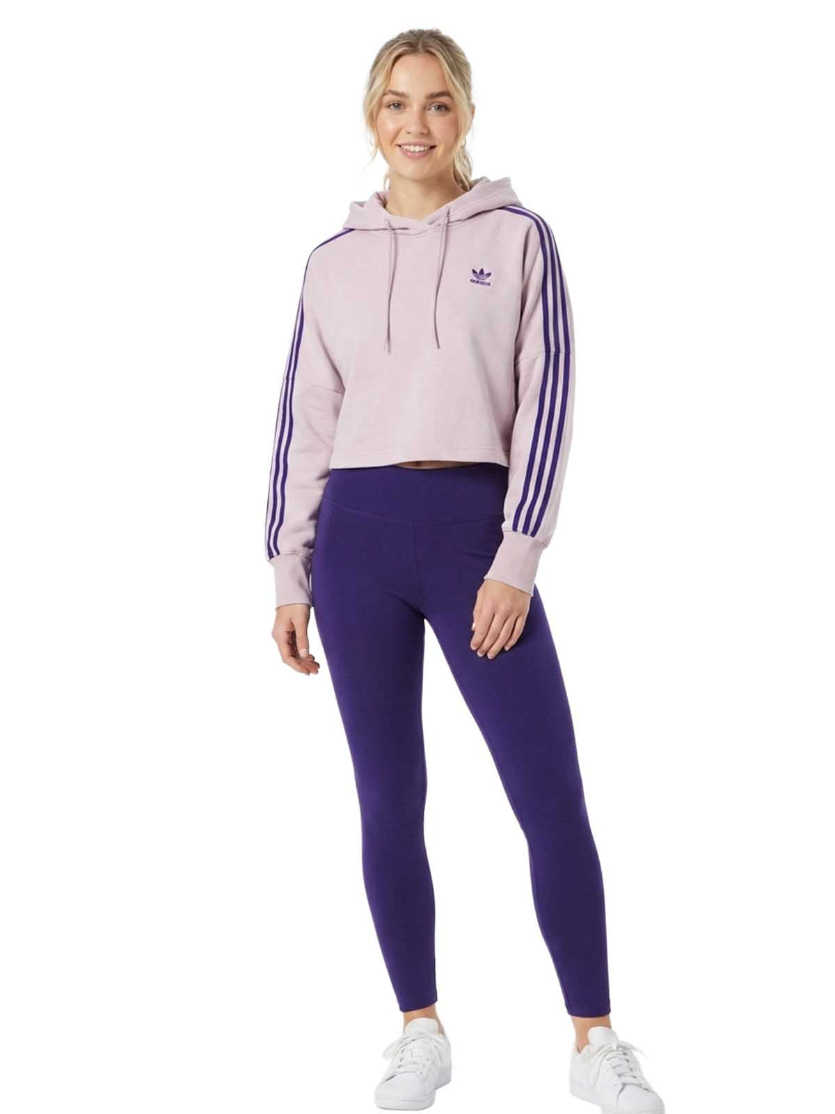 Adidas Cropped Hoodie Womens Style : Ed7556