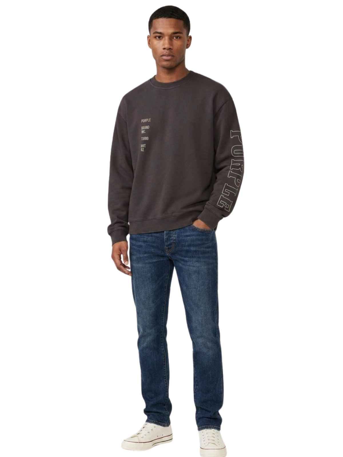 Purple-brand Relic Crew Mens Style : P405-rcch122