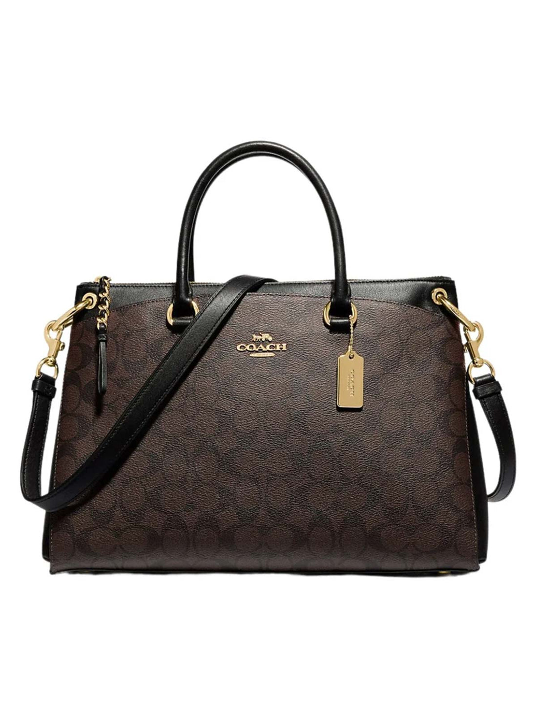 Coach Mia Satchel Signature Bag Womens Style : F76643