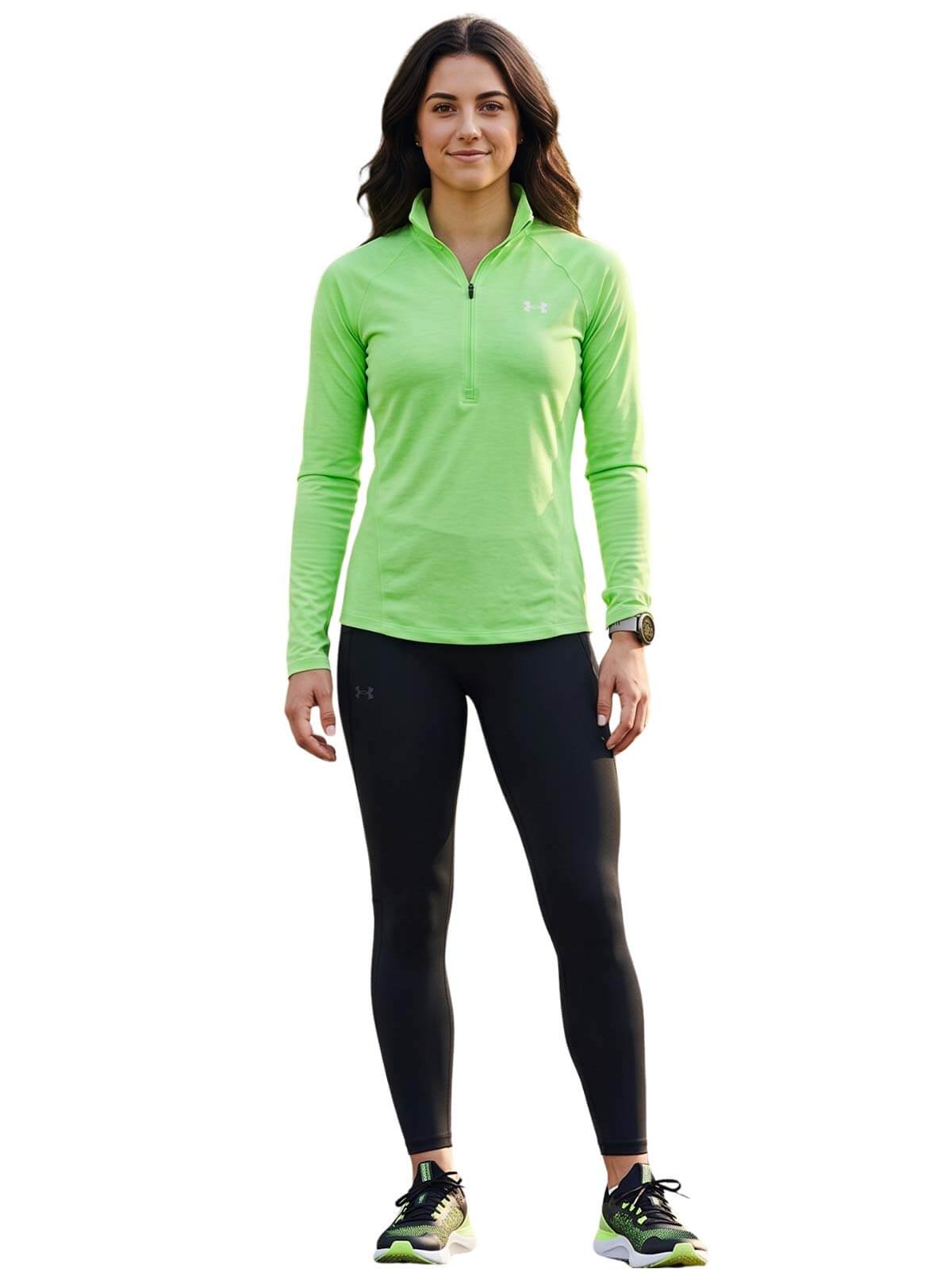 Underarmour Tech 1/2 Zip Twist Training Top Womens Style : 1320128