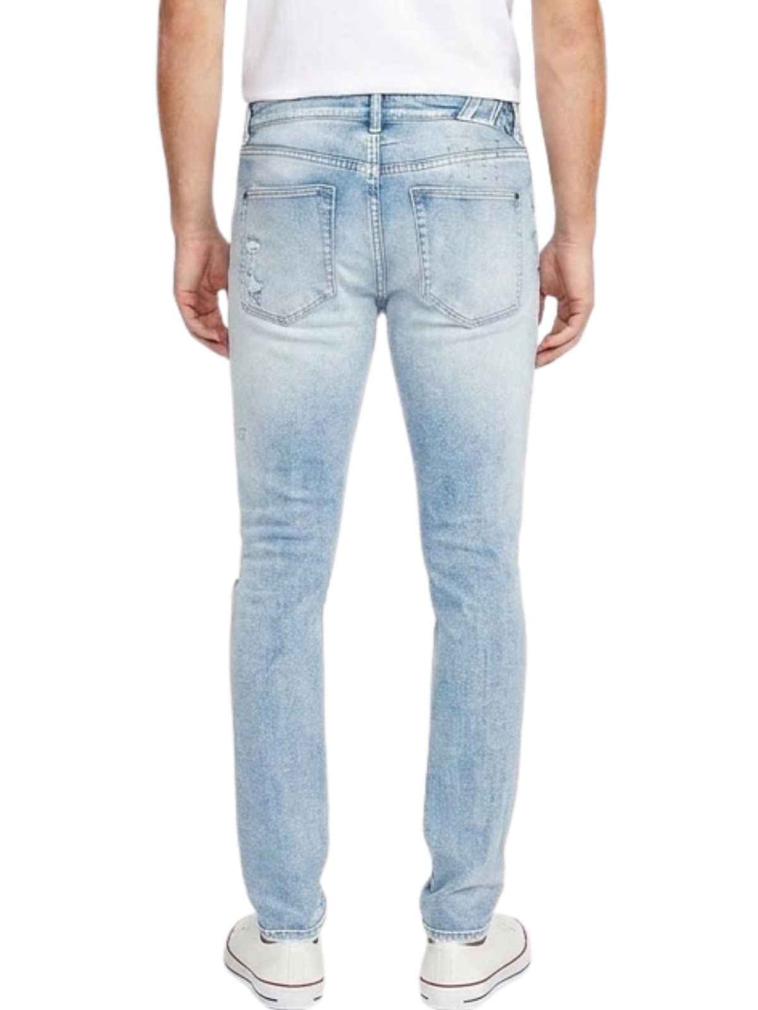 Ksubi Chitch Punk Blue Thrashed Jeans Mens Style : 5000004100