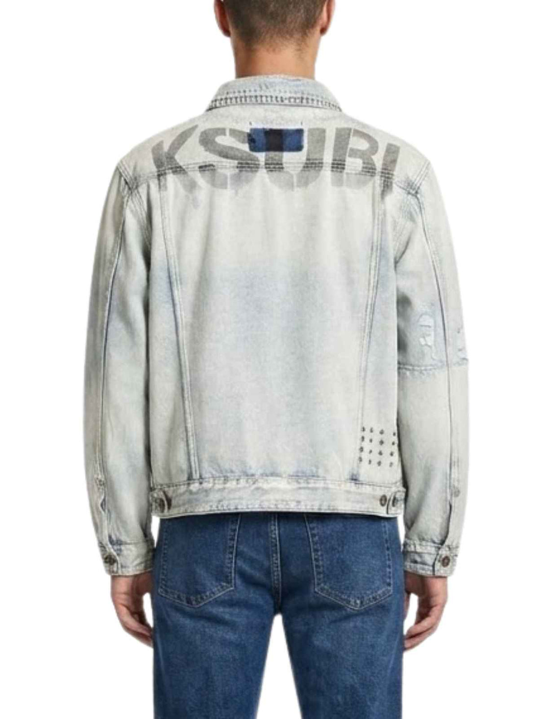 Ksubi Oh G Jacket Phase Out Stencil Mens Style : 5000006432
