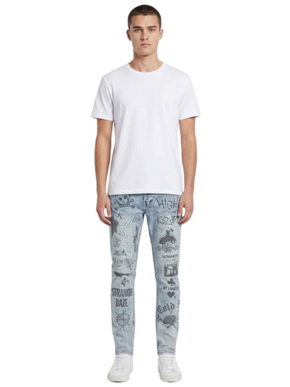 Ksubi Van Winkle Nowhere Punk Blue Mens Style : 5000006430
