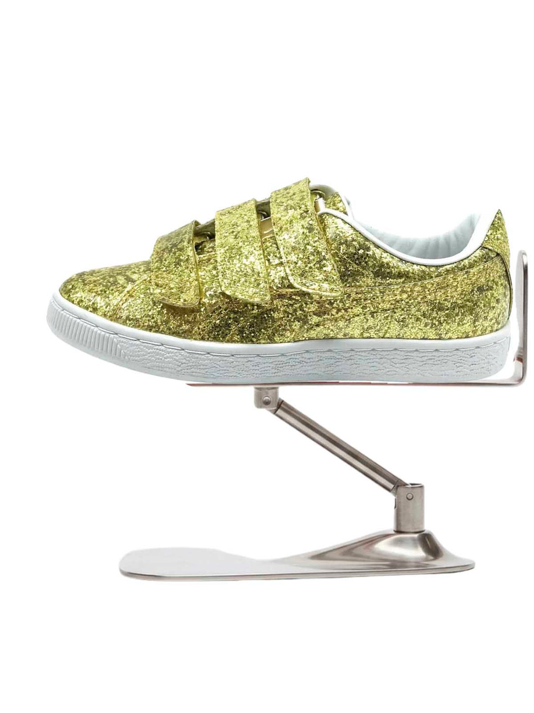 Puma Basket Strap Glitter  Womens Style : 364070