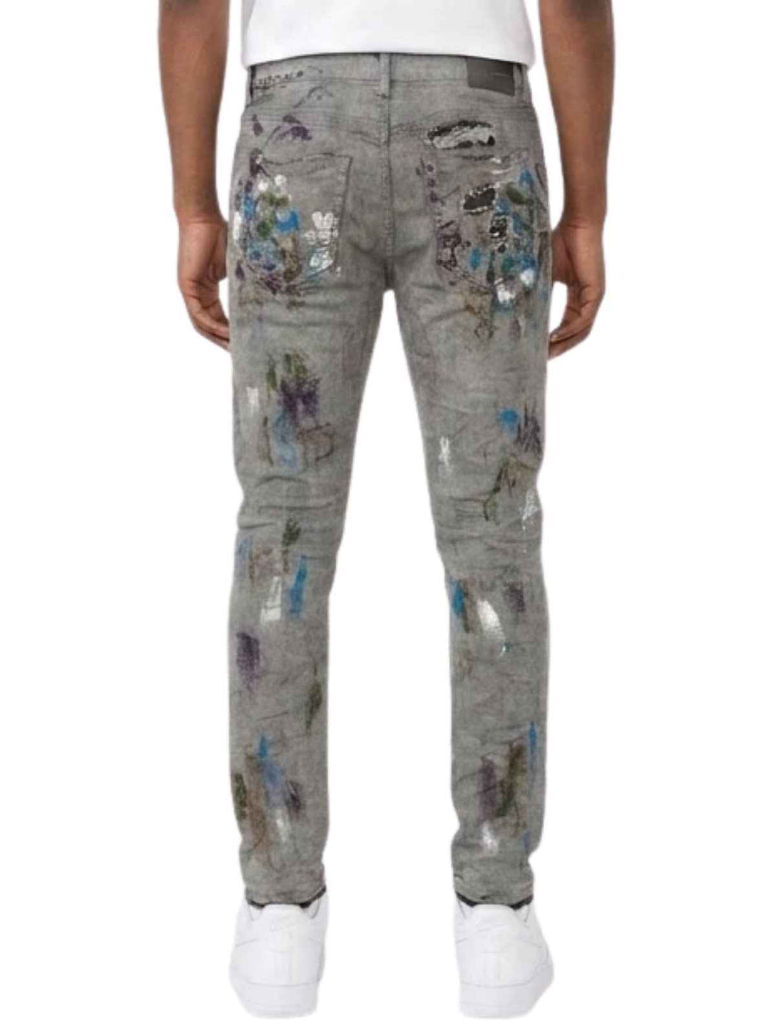 Purple-brand Slim Fit Jeans-low Rise With Slim Leg Mens Style : P001-rgdr222