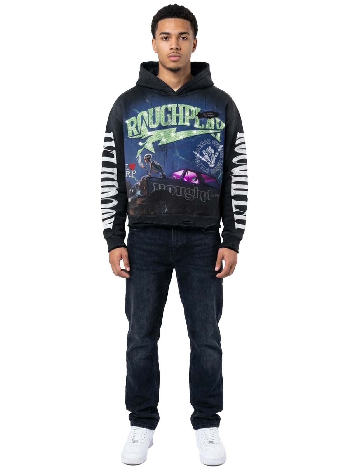 Rough Play Alone Hoodie Mens Style : Rp-ah