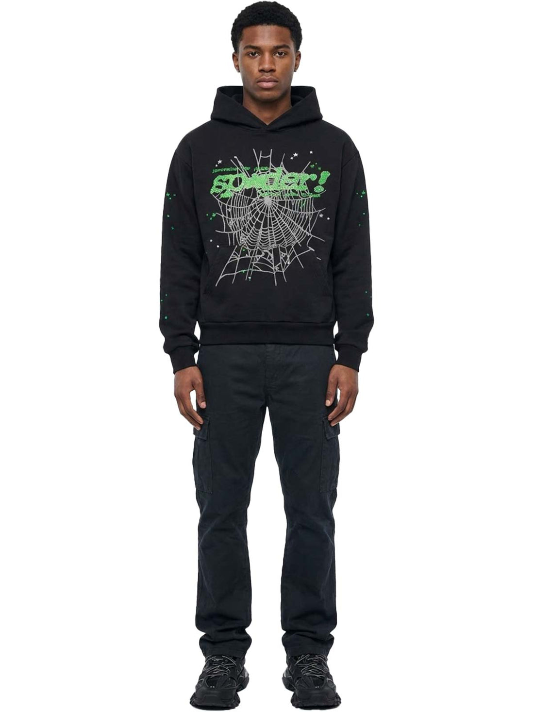 Sp5der Punk V2 Hoodie Mens Style : St029fw26