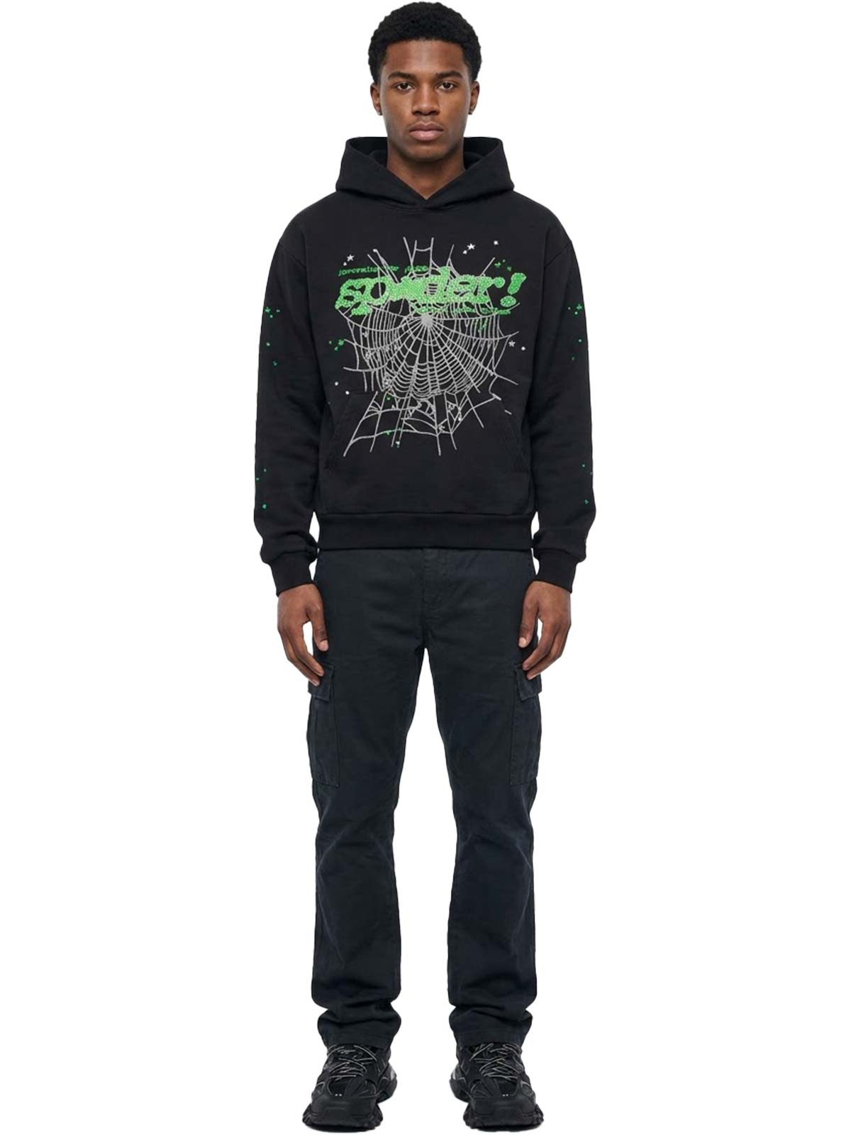 Sp5der Punk V2 Hoodie Mens Style : St029fw26