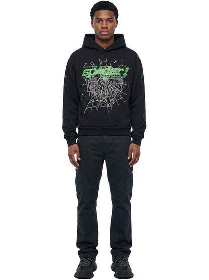 Sp5der Punk V2 Hoodie Mens Style : St029fw26