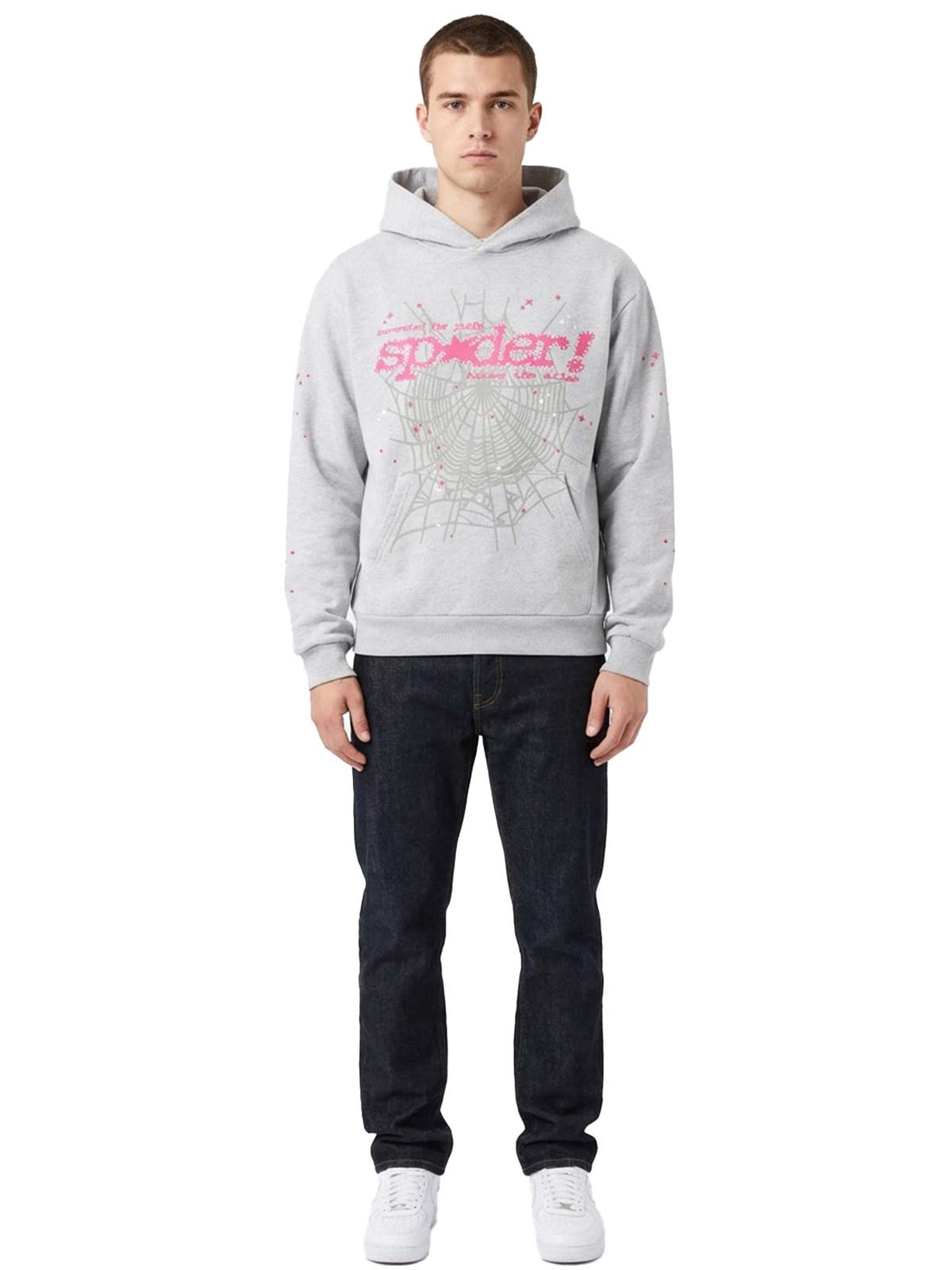 Sp5der Punk V2 Hoodie Mens Style : St029fw26
