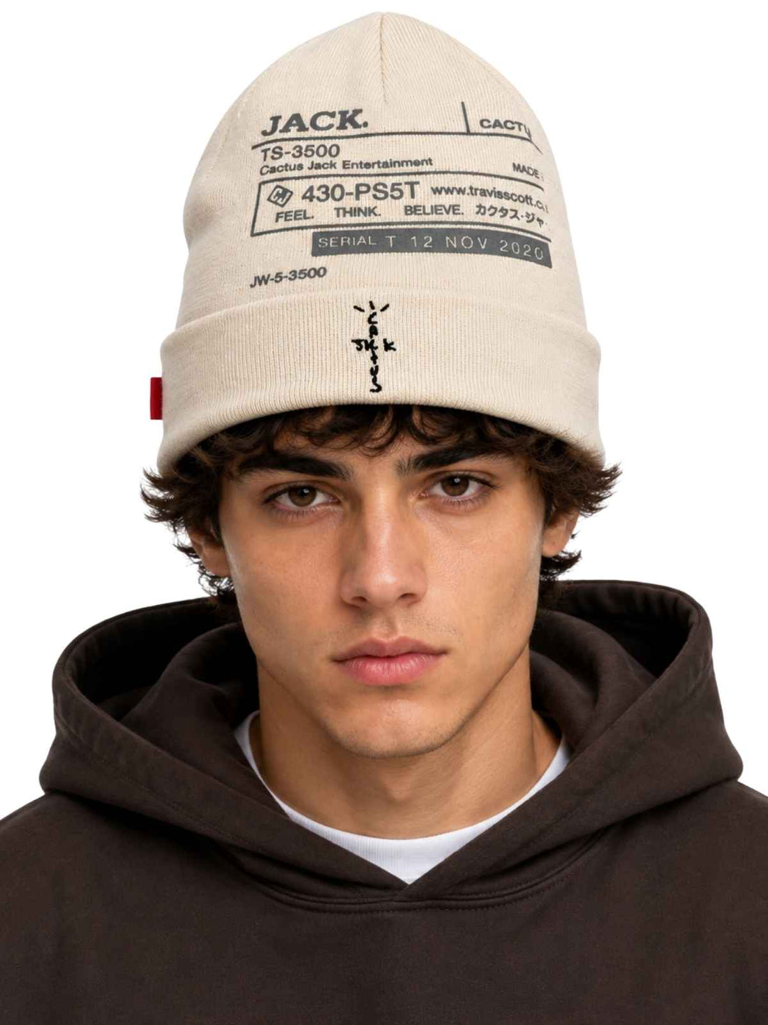 Travis Scott Serial T 12 Nov 2020 Beanie Mens Style : Jw-5-3500
