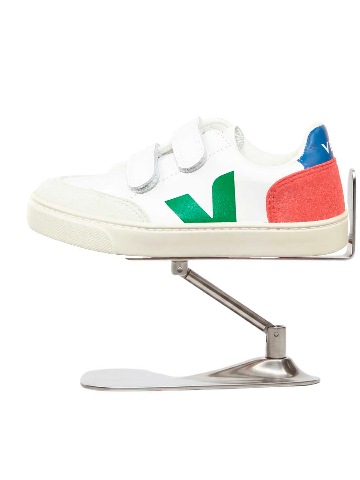 Veja Small V-12 Velcro Leather Big Kids Style : Vsv022236